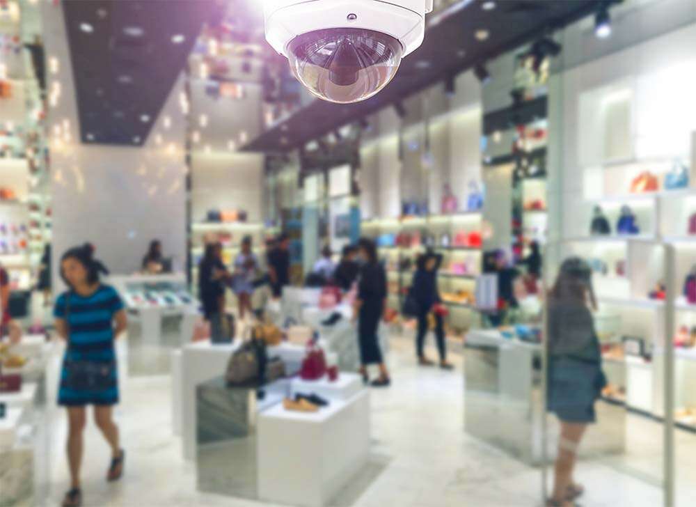 videocamera sorveglianza negozio
